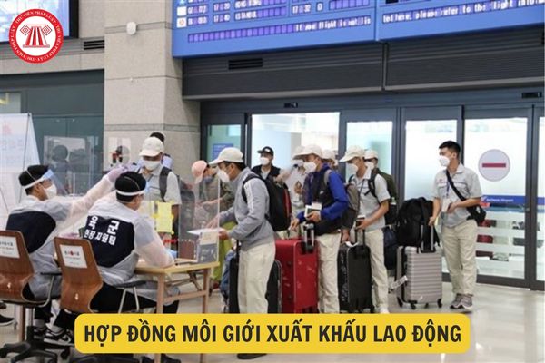 Hợp đồng môi giới xuất khẩu lao động là gì? Thù lao là bao nhiêu?