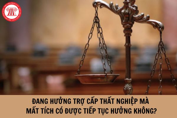 Người lao động đang hưởng trợ cấp thất nghiệp mà mất tích có được tiếp tục hưởng không?