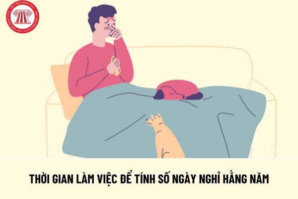 Có được coi là thời gian làm việc để tính số ngày nghỉ hằng năm đối với thời gian nghỉ do bệnh nghề nghiệp?