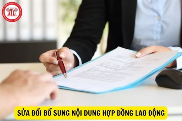 Ai có quyền yêu cầu sửa đổi bổ sung nội dung hợp đồng lao động?