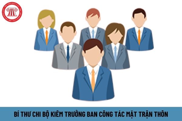 Mức phụ cấp kiêm nhiệm của Bí thư chi bộ kiêm Trưởng Ban công tác Mặt trận thôn là bao nhiêu?