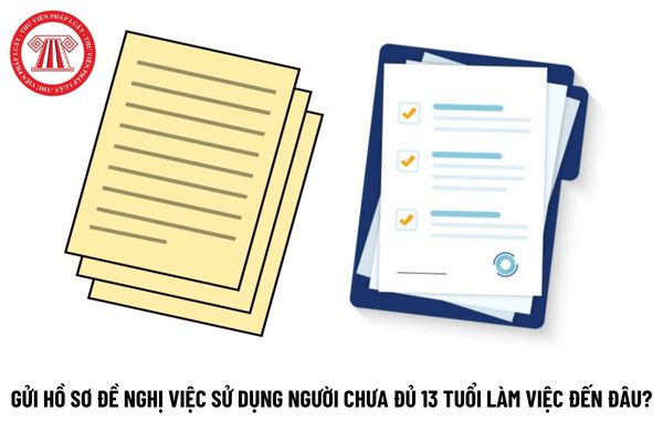 Gửi hồ sơ đề nghị việc sử dụng người chưa đủ 13 tuổi làm việc đến đâu?