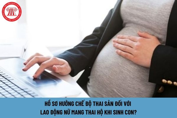 Hồ sơ hưởng chế độ thai sản đối với lao động nữ mang thai hộ khi sinh con gồm những gì?