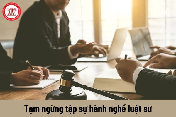 Được phép tạm ngừng tập sự hành nghề luật sư bao nhiêu lần?