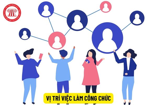 Vị trí việc làm công chức được phân thành những loại nào?