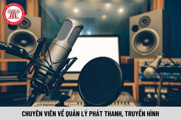 Yêu cầu về năng lực đối với chuyên viên về quản lý phát thanh, truyền hình là gì?