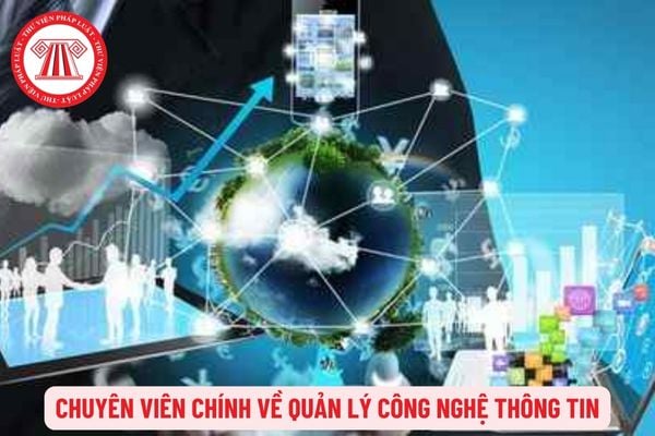 Chuyên viên chính về quản lý công nghệ thông tin phải có năng lực ra sao?