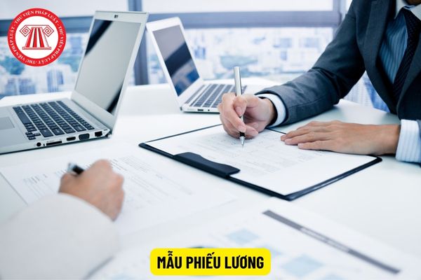 Mẫu phiếu lương mới nhất hiện nay như thế nào?