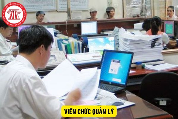 Viên chức quản lý là ai? Thời gian giữ chức vụ của viên chức quản lý là bao lâu?