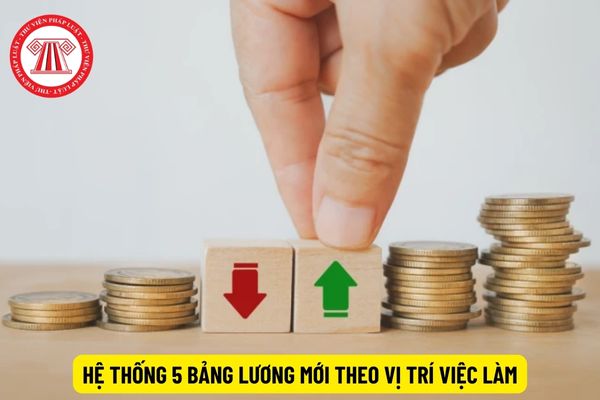 Hệ thống 5 bảng lương mới theo vị trí việc làm từ 1/7/2024 cao hơn lương hiện hưởng?