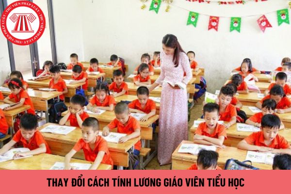 Thay đổi cách tính lương giáo viên tiểu học từ 1/7/2024 khi cải cách tiền lương?