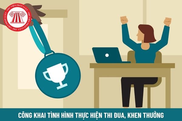 Có phải công khai tình hình thực hiện thi đua, khen thưởng cho người lao động biết không?