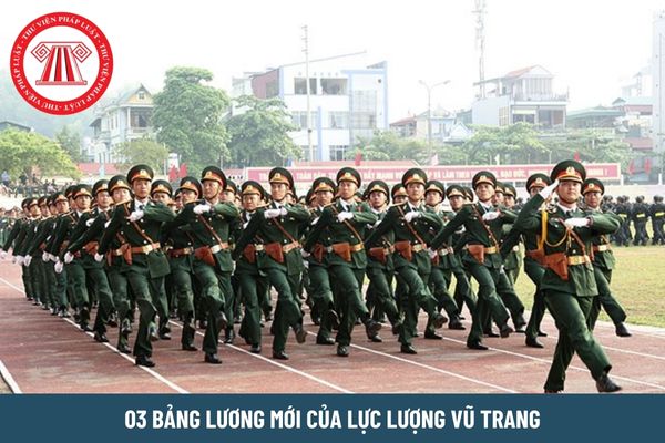 Chính thức 03 bảng lương mới từ 1/7/2024 của lực lượng vũ trang bảo đảm không thấp hơn lương hiện hưởng có đúng không?