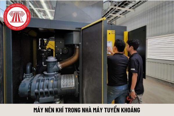 Khi có cháy, nổ xảy ra đối với máy nén khí trong nhà máy tuyển khoáng phải giải quyết như thế nào?