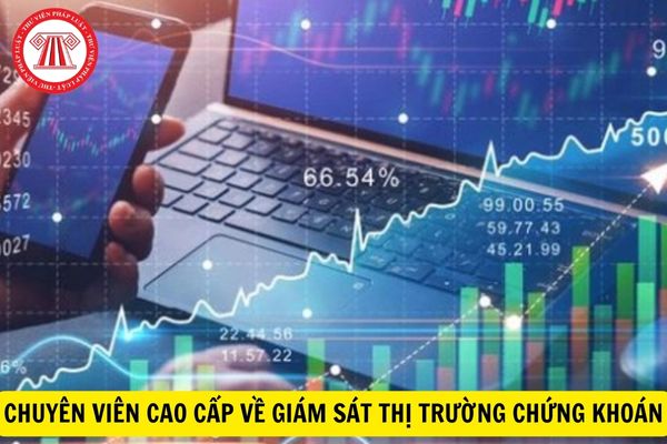 Chuyên viên cao cấp về giám sát thị trường chứng khoán phải tốt nghiệp trình độ đào tạo gì?