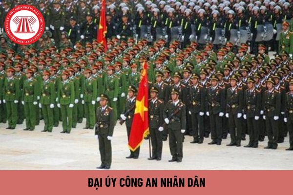 Hệ số lương Đại úy Công an là bao nhiêu? Lương Đại úy công an sau cải cách tiền lương từ 1/7/2024 thay đổi thế nào?