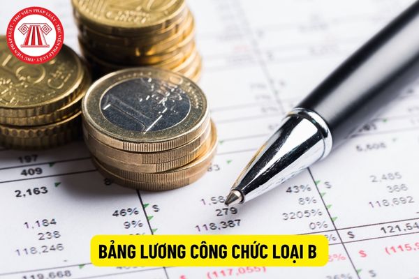 Bảng lương công chức loại B mới nhất năm 2024 như thế nào?