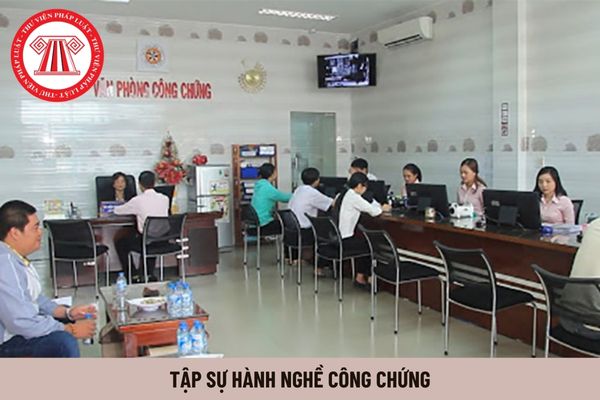 Trường hợp nào chỉ cần tập sự hành nghề công chứng 06 tháng?