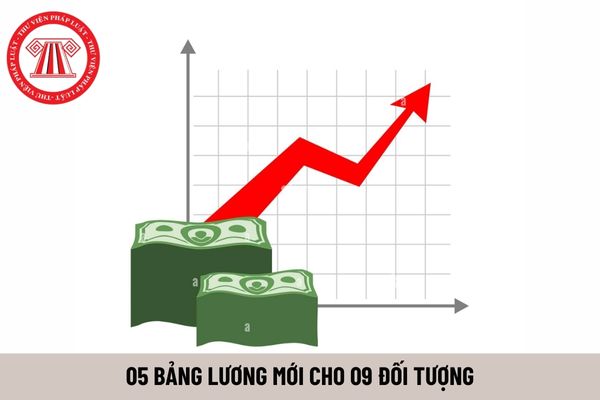 05 bảng lương mới cho 09 đối tượng từ 1/7/2024 được mở rộng quan hệ tiền lương có đúng không?