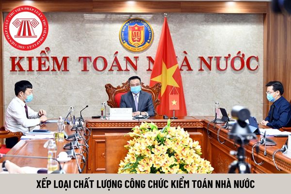 Tại thời điểm xếp loại chất lượng mà công chức Kiểm toán Nhà nước vắng mặt thì phải thực hiện thế nào?