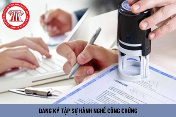 Người đang là công chức có được đăng ký tập sự hành nghề công chứng không?