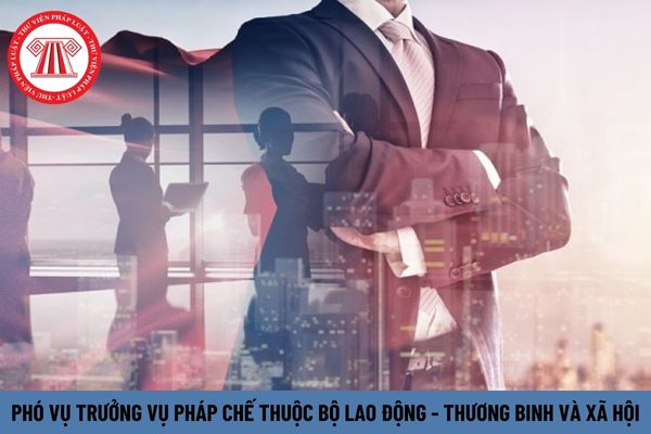 Phó Vụ trưởng Vụ Pháp chế thuộc Bộ Lao động - Thương binh và Xã hội có hệ số phụ cấp chức vụ lãnh đạo là bao nhiêu?