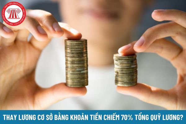 Thay lương cơ sở bằng khoản tiền chiếm 70% tổng quỹ lương từ sau năm 2026 có đúng không?