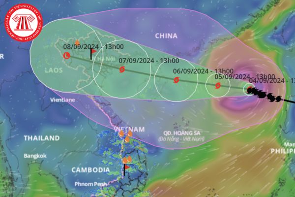 Hoàn lưu bão nghĩa là gì? Hoàn lưu bão YAGI gây ảnh hưởng thì người lao động có được nghỉ không?