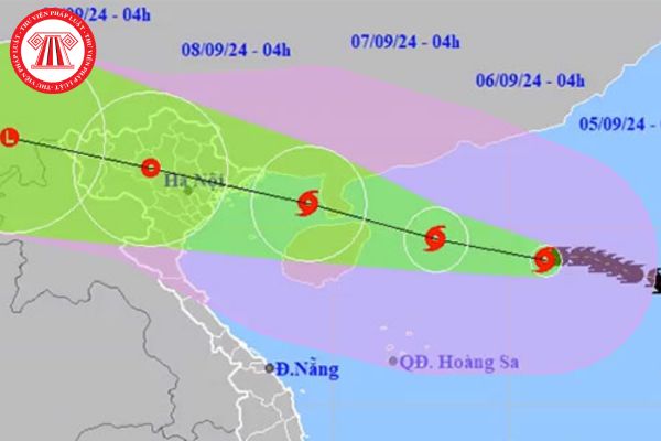 Tốc độ di chuyển của siêu bão YAGI? Người lao động được nghỉ làm tránh bão trong bao nhiêu ngày?