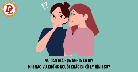 Vu oan giá họa nghĩa là gì? Khi nào vu khống người khác bị xử lý hình sự?