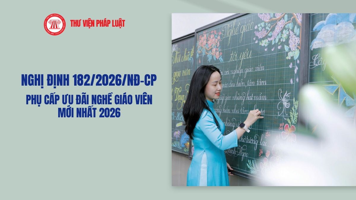 Phụ cấp ưu đãi nghề giáo viên mới nhất 2026: Đối tượng, mức hưởng, công thức tính mức ra sao?