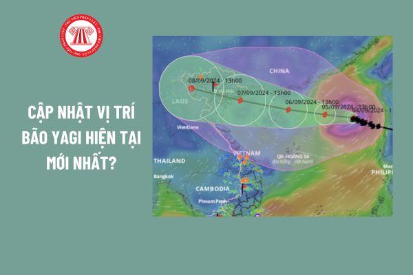 Cập nhật vị trí Bão YAGI hiện tại mới nhất? Người lao động nghỉ việc do bão YAGI có được trả lương?