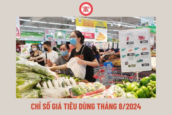 Chỉ số giá tiêu dùng tháng 8 năm 2024 là bao nhiêu?