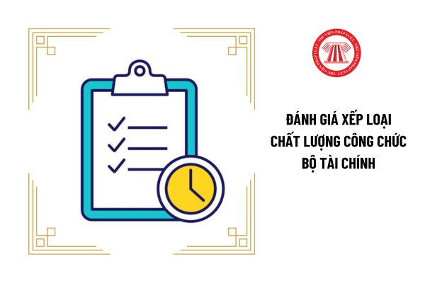 Thông báo kết quả đánh giá xếp loại chất lượng công chức Bộ Tài chính bằng hình thức công khai nào?