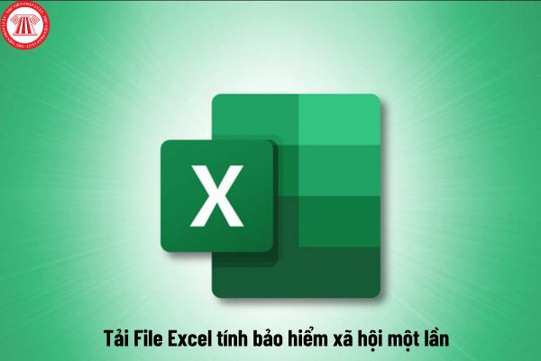 Tải File Excel tính bảo hiểm xã hội một lần mới nhất ở đâu? Hướng dẫn cách tính bảo hiểm xã hội một lần bằng File Excel?