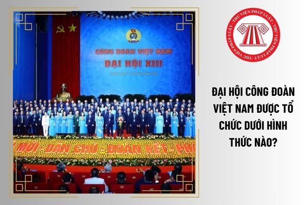 Đại hội công đoàn Việt Nam được tổ chức dưới hình thức nào?