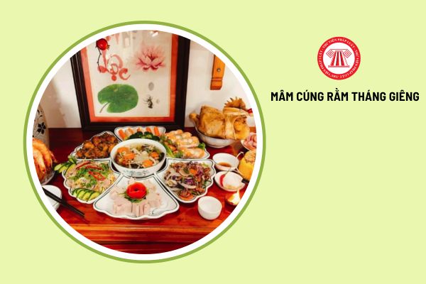 Mâm cúng rằm tháng Giêng gồm những gì? 