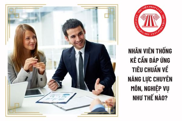 Nhân viên thống kê cần đáp ứng tiêu chuẩn về năng lực chuyên môn, nghiệp vụ như thế nào?