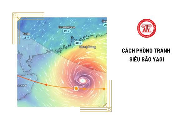 Cách phòng tránh bão số 3 (bão YAGI)?