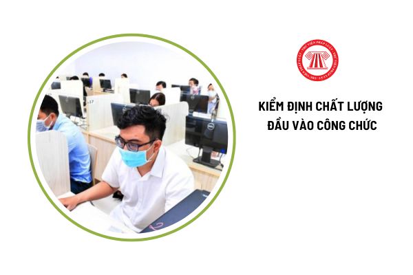 Đình chỉ thi đối với thí sinh dự thi kiểm định chất lượng đầu vào công chức trong trường hợp nào?