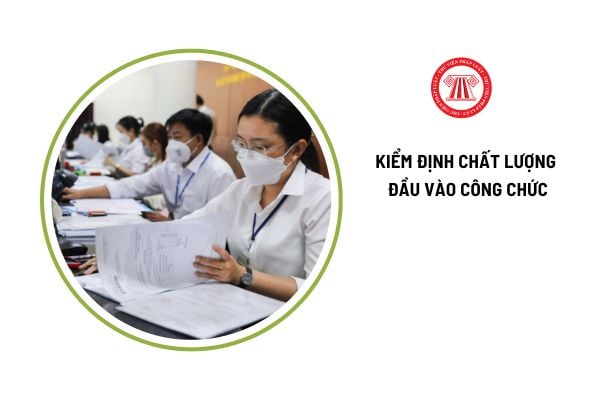 Số lượng câu hỏi thi kiểm định chất lượng đầu vào công chức là bao nhiêu?