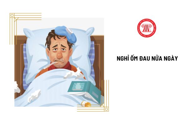 Nghỉ ốm đau nửa ngày được thanh toán tiền bảo hiểm xã hội bao nhiêu?