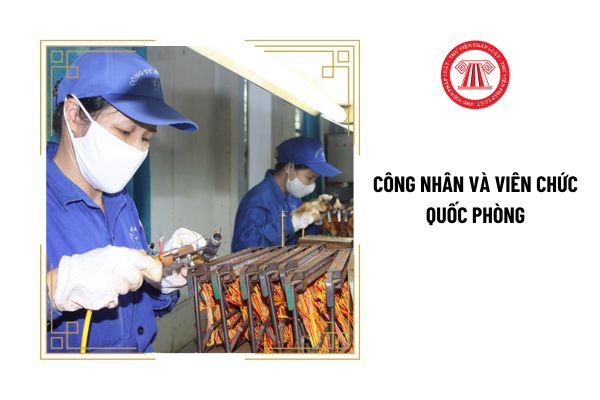 Kết quả đánh giá công nhân và viên chức quốc phòng được dùng để làm gì?