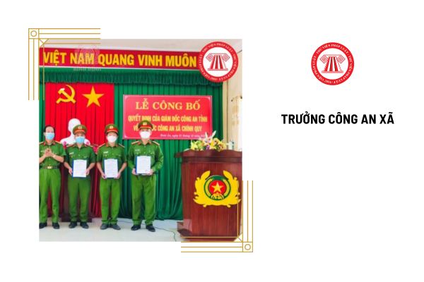 Trưởng công an xã không còn là công chức cấp xã từ ngày nào?