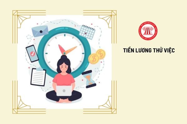 Tiền lương thử việc của người lao động do hai bên thỏa thuận có đúng không?