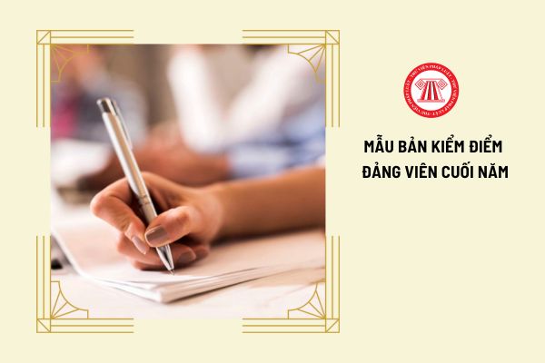 Mẫu Bản kiểm điểm đảng viên cuối năm của CBCCVC không giữ chức lãnh đạo, quản lý hiện nay là mẫu 2A hay mẫu 2B?