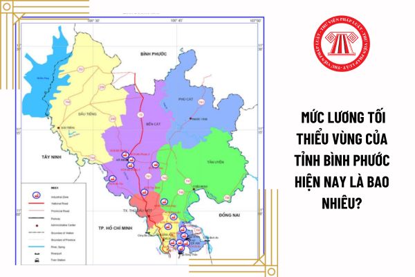 Tỉnh Bình Phước có bao nhiêu thành phố, huyện, thị xã? Mức lương tối thiểu vùng của tỉnh Bình Phước hiện nay là bao nhiêu?