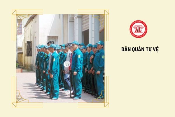 Trung đội trưởng Dân quân tự vệ có phải là chức vụ chỉ huy của đơn vị Dân quân tự vệ không?