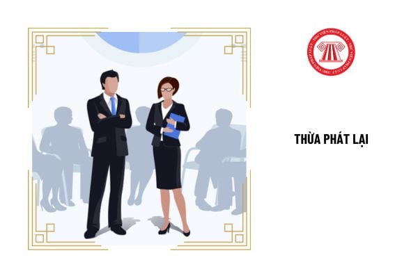 Thừa phát lại có được tống đạt giấy tờ, hồ sơ không?