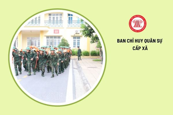 Phó Chỉ huy trưởng Ban chỉ huy quân sự cấp xã khi nghỉ việc có được hưởng trợ cấp một lần không?